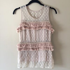 NWT Tracy Reese boho top size small